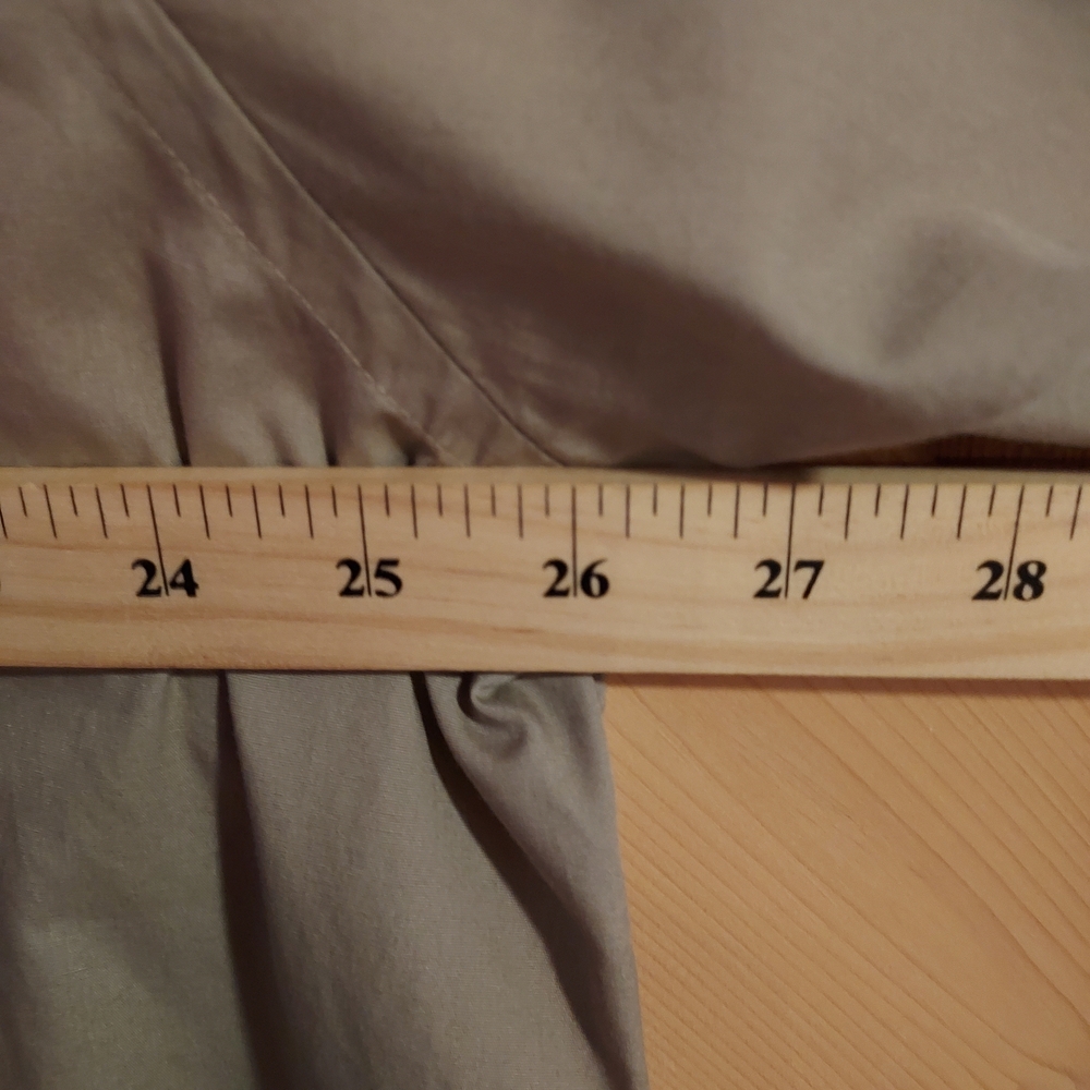 Croft & Barrow - Button-Down, Men's Shirt, XXL, Long Sleeve, Mode (Dark) Beige. - Picture 7 of 11